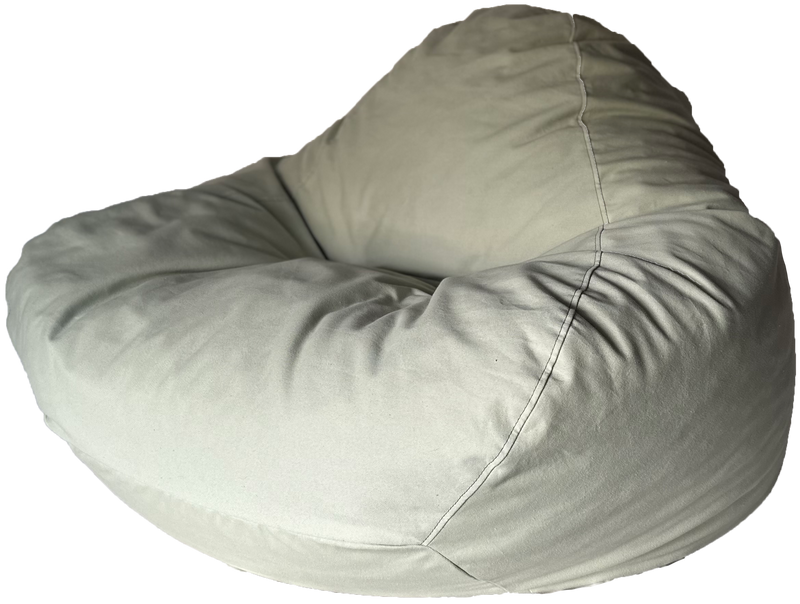 Heavy Cotton Drill Bean Bag In Mint Green