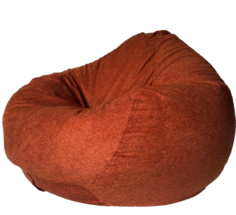 Warwick Kindred Luxury Bean Bag in Terracotta Red