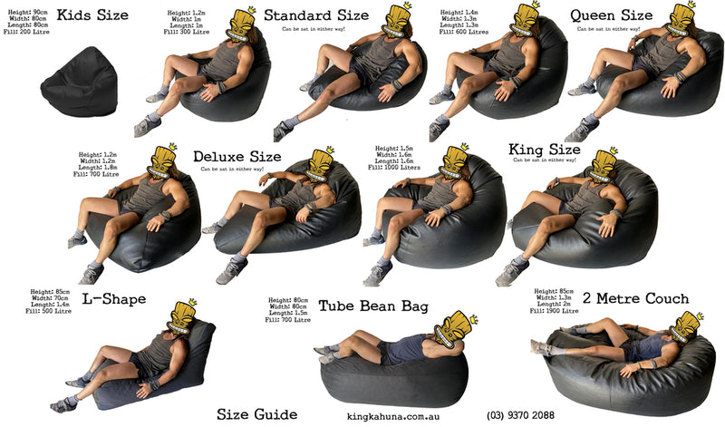 Warwick Macrosuede Luxury Bean Bag in Oatmeal