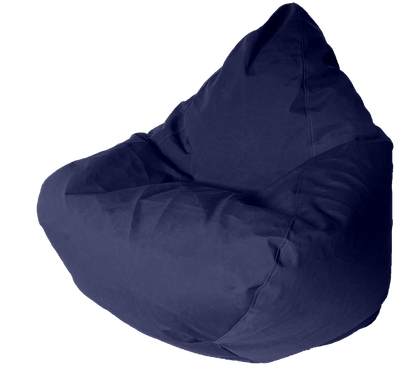 Sunbrella Outdoor Bean Bag in Navy Blue