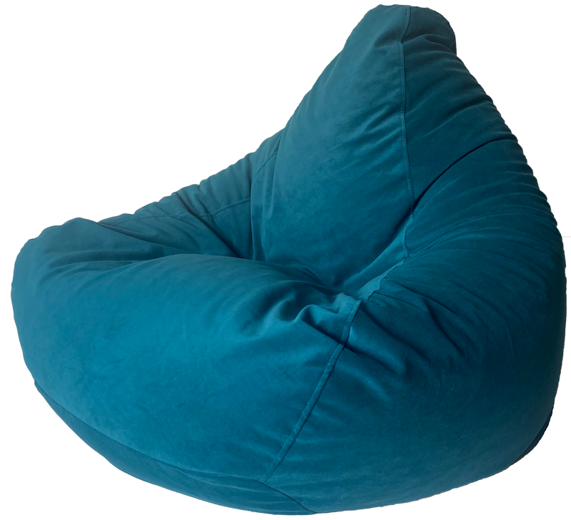 Warwick Plush Bean Bag In Mallard Green