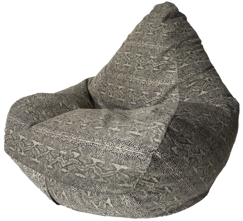 Warwick Python Bean Bag In Charcoal