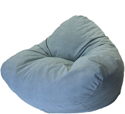 Atlas Luxury Bean Bag in Sky Blue