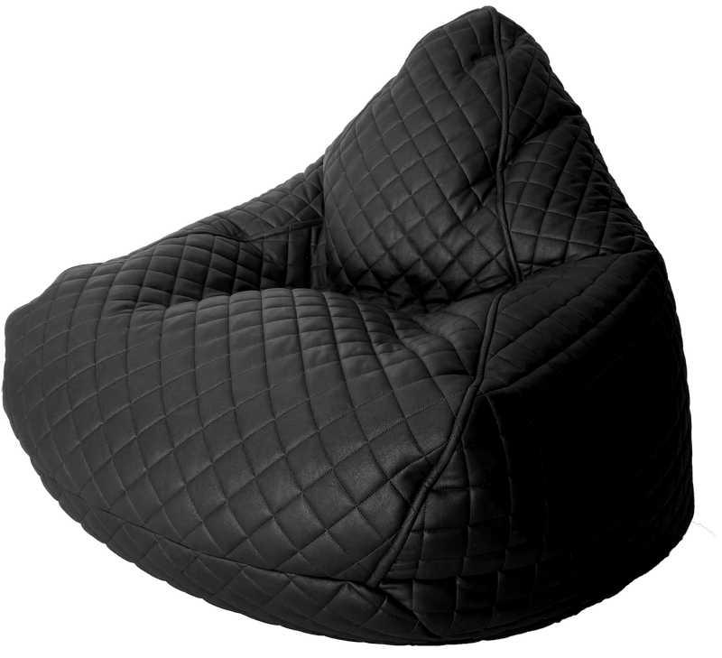 Warwick Benito Luxury Bean Bag In Onyx