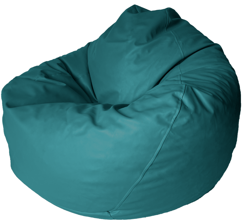 Classic Vinyl Bean Bag in Cactus Teal Green