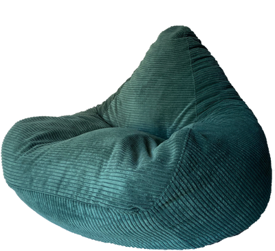 Profile Corduroy Luxury Bean Bag in Alpine Green