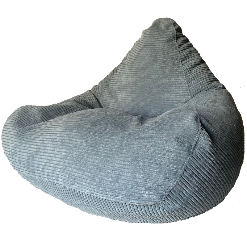 Profile Corduroy Luxury Bean Bag in Sky Blue