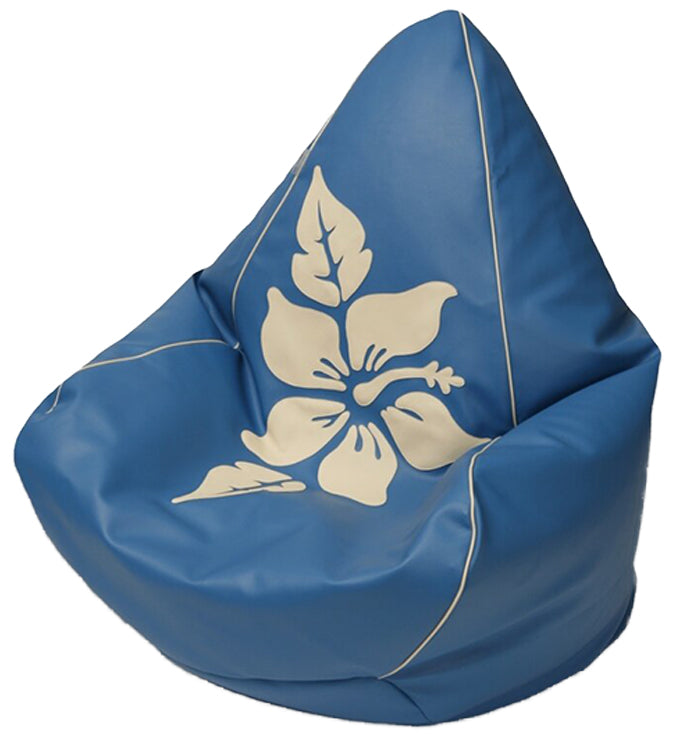 Aloha Bean Bag in Azure Blue