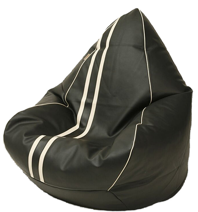GT Vinyl Bean Bag in Black