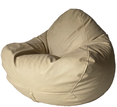 Classic Vinyl Bean Bag In Doeskin