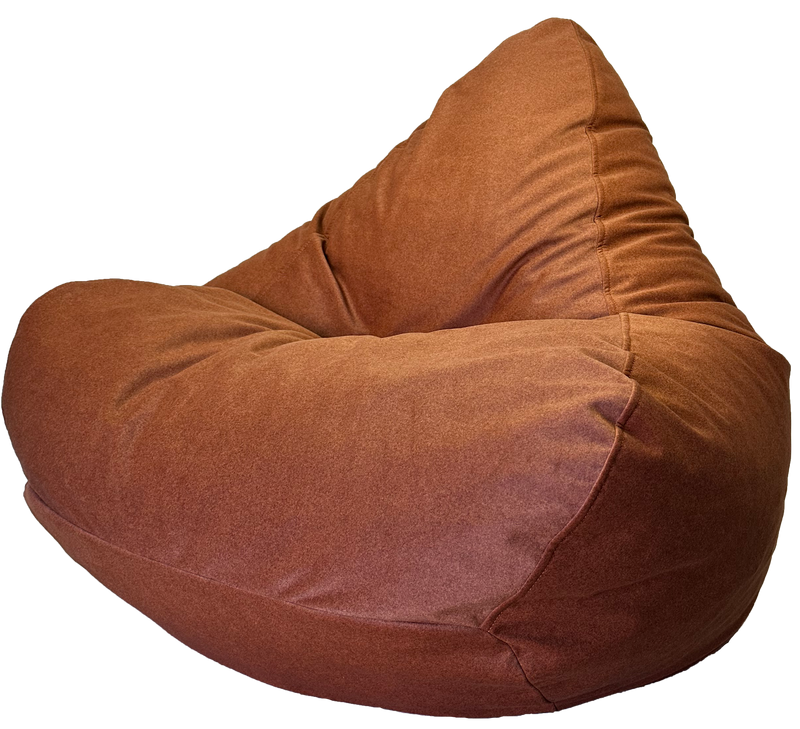 Warwick Felix Luxury Bean Bag in Rust Orange