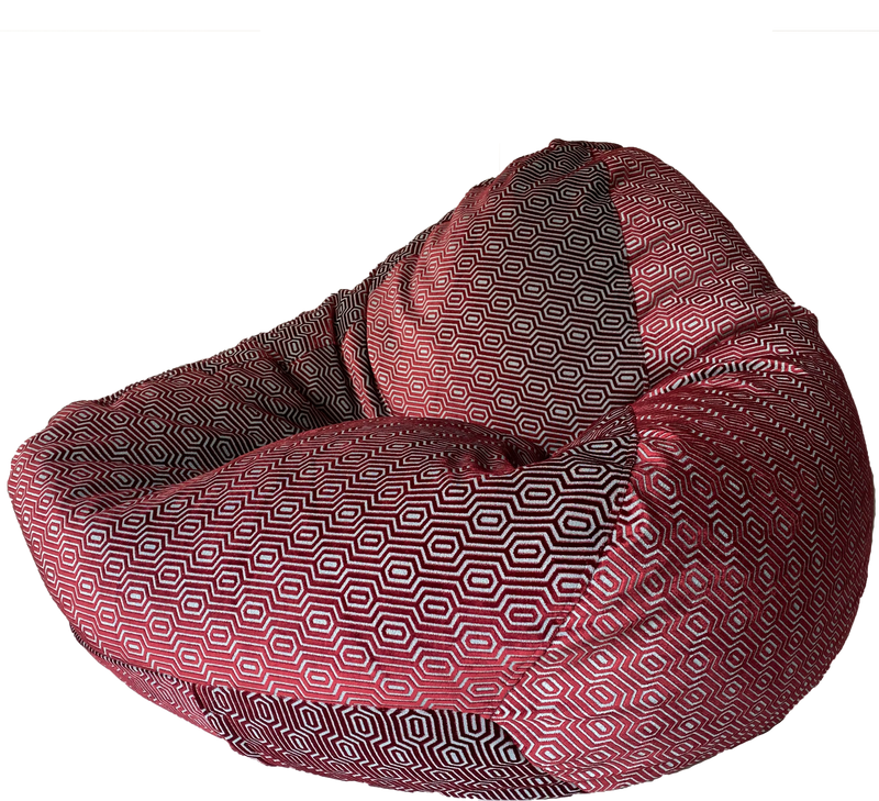 Warwick Grand Luxury Bean Bag in Crimson