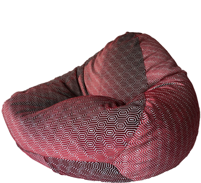 Warwick Grand Luxury Bean Bag in Crimson