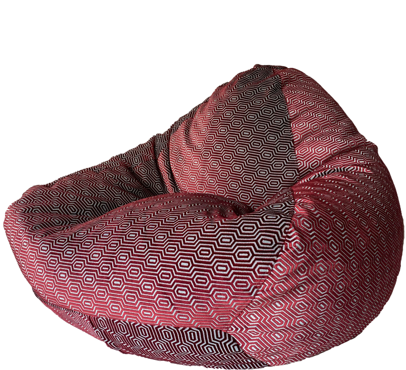 Warwick Grand Luxury Bean Bag in Crimson