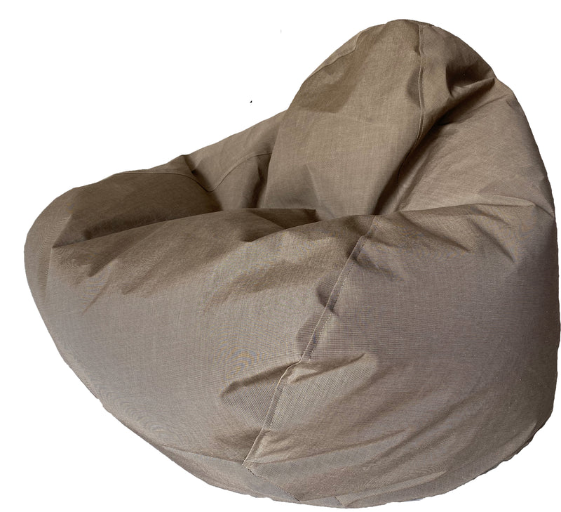 Sunbrella Outdoor Bean Bag in Linen Tweed