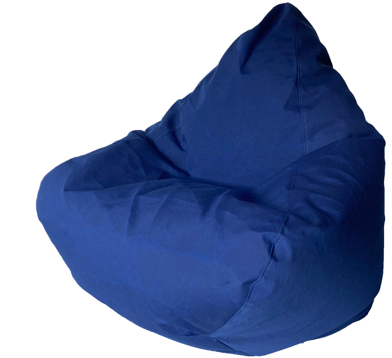 Sunbrella Outdoor Bean Bag in Blue