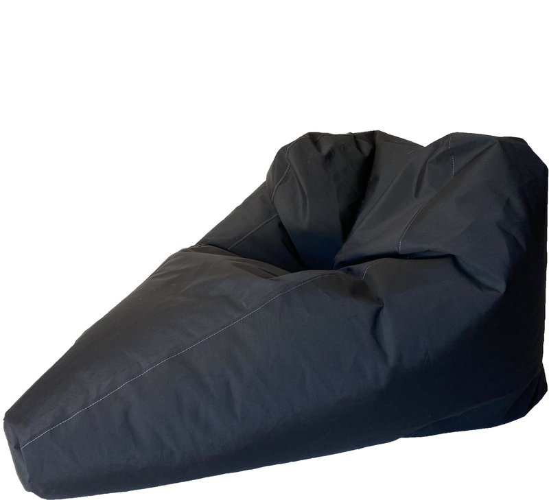 Sunbrella Outdoor Super Deluxe Bean Bag in Black