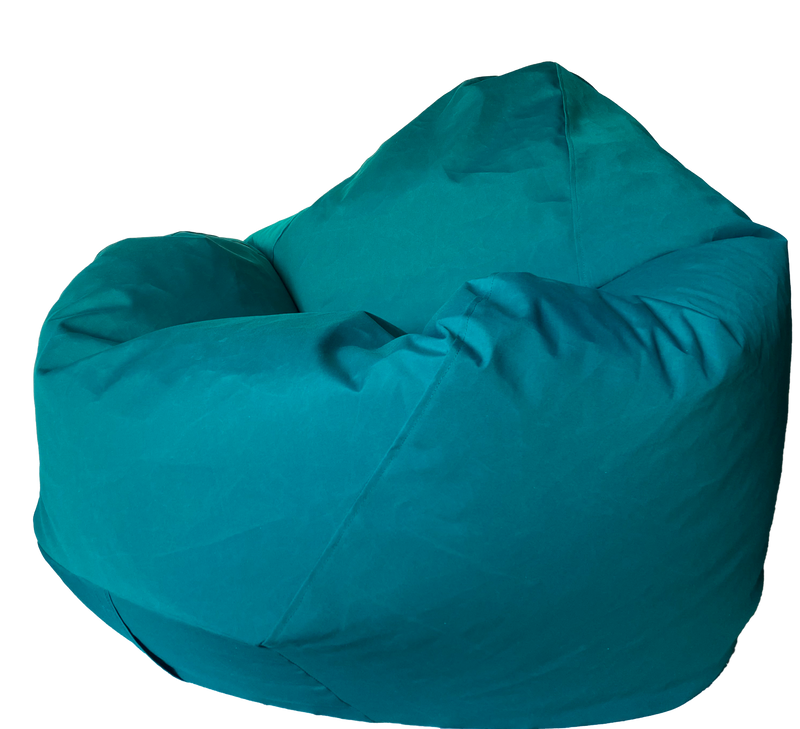 Sunbrella Outdoor Bean Bag in Teal Green