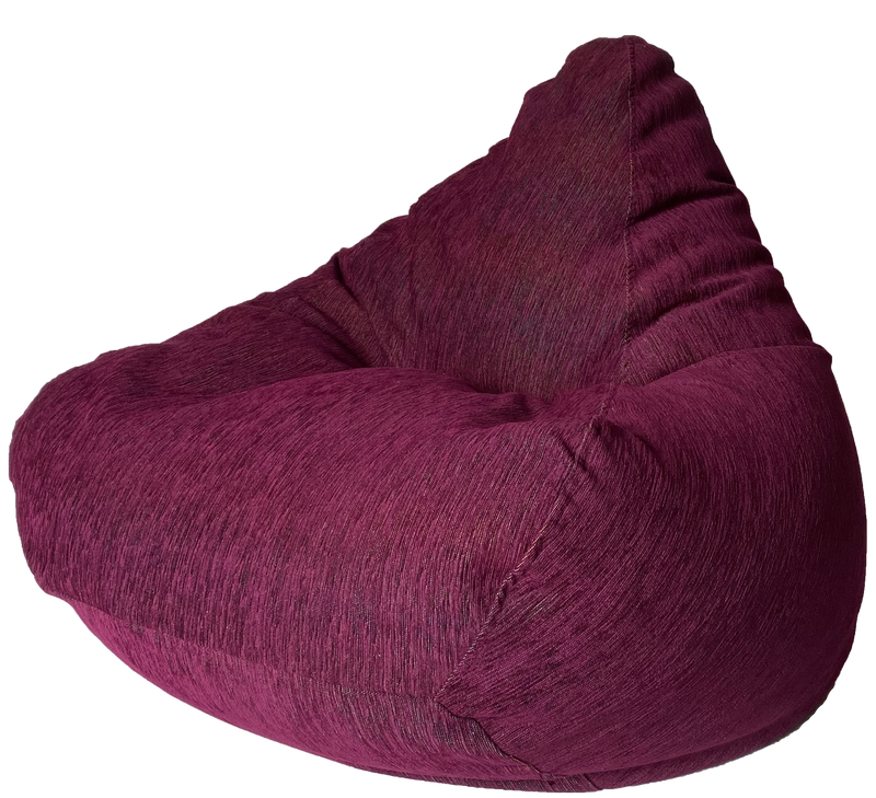 Purple Pinwale Corduroy Bean Bag