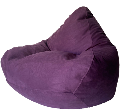 Super Suede Soft Bean Bag in Ribena Purple
