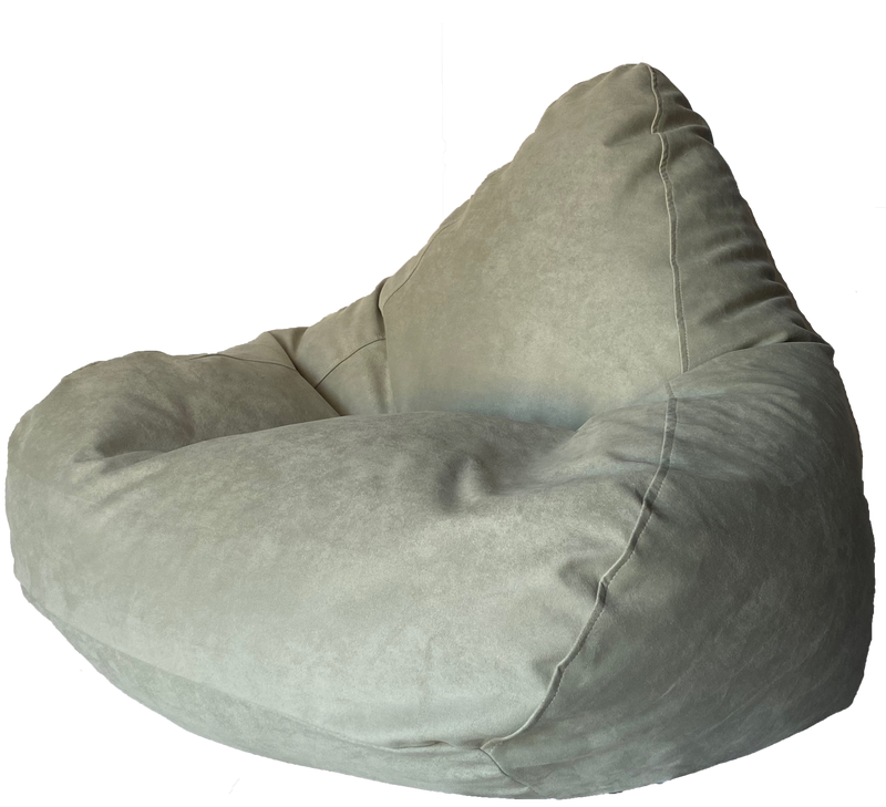Super Suede Soft Bean Bag in Sage Green