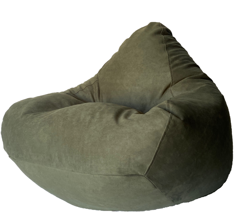 Super Suede Soft Bean Bag in Spruce Green