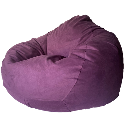 Super Suede Soft Bean Bag in Ribena Purple