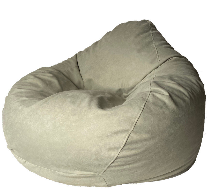 Super Suede Soft Bean Bag in Sage Green