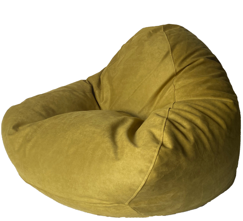 Super Suede Soft Bean Bag in Jungle Green