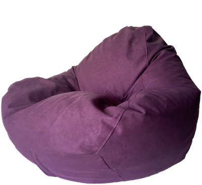 Super Suede Soft Bean Bag in Ribena Purple