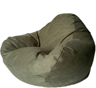 Super Suede Soft Bean Bag in Spruce Green