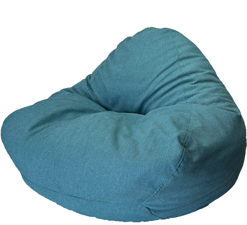 Atlas Luxury Bean Bag in Teal