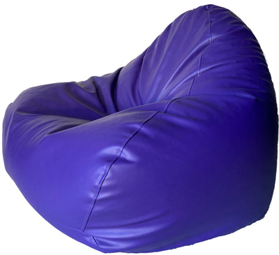 Classic Vinyl Bean Bag in Grape Purple