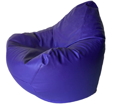 Classic Vinyl Bean Bag in Grape Purple